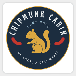 Chipmunk Cabin Pride Sticker